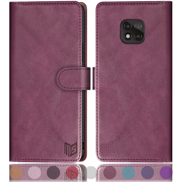 Suanpot Para Moto G Power 2021 Con Bloqueo Rfid Funda De Cuero Tipo Cartera Titular De La Tarjeta De Crédito Flip Folio Book Funda Para Teléfono A Prueba De Golpes Para Mujeres Y Hombres Para Motorola