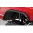 thumbnail image 6 of Bushwacker by RealTruck Jeep Flat Style Front Fender Flares | 2-Piece Set, Black, Textured Finish | 10063-07 | Compatible with 1984-2001 Jeep Cherokee, 6 of 6