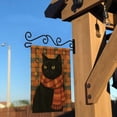 thumbnail image 3 of TiniDecor Black Cat Garden Flag – 12" x 18" Fall Decor with Scarf, Autumn Yard Flag, Polyester Outdoor Decor, 3 of 5
