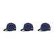 thumbnail image 3 of Sombrero de Béisbol Qarigey Ajustable Algodón Caqui Negro Blanco Gris Azul, 3 of 6