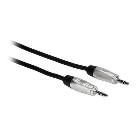 UPC: 0728736059771 | Hosa – HMM-003 – 3 ft Pro Stereo Interconnect Cable – REAN 3.5mm TRS Male to Same
