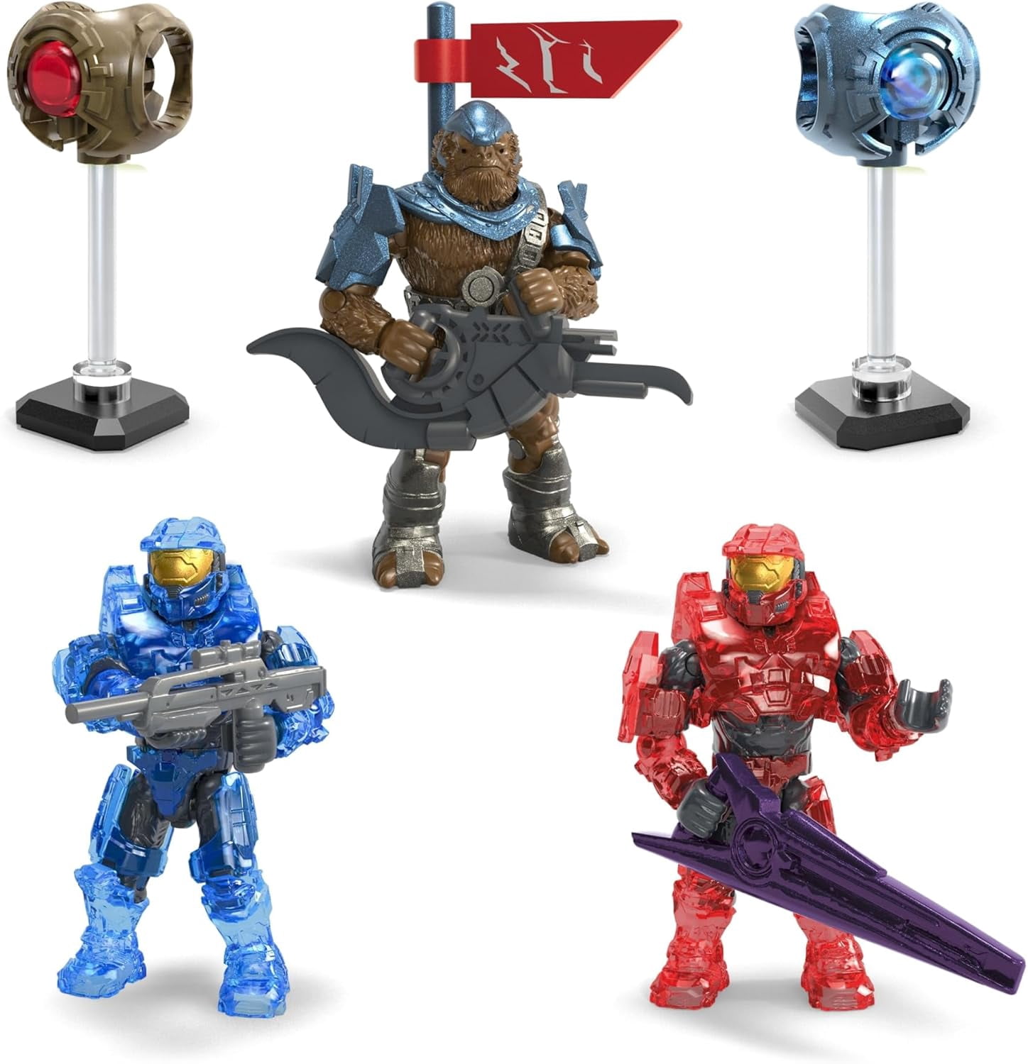 Mega Construx Mini Figures Halo Character Pack 20-Piece Pack 2-inch