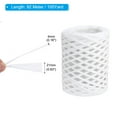 thumbnail image 2 of Uxcell Raffia Ribbon Natural Packing Paper Twine Strings for Crochet Box Wrapping Crafts Holiday Decor White, 2 of 7
