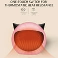 thumbnail image 5 of Fnyoxu Household Desktop Heater, Hot Heater, Warmer, Super Wind Speeds, 800W Overheat Protection, Suitable for Home Office, Bedroom, Bathroom, Gift Choice (Pink), 5 of 8