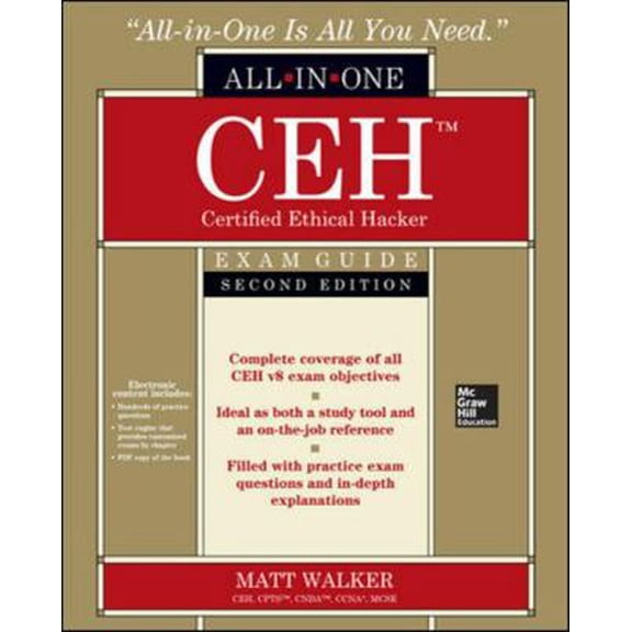 Pre-Owned CEH Certified Ethical Hacker All-in-One Exam Guide, Second Edition (Paperback) 0071836489 9780071836487