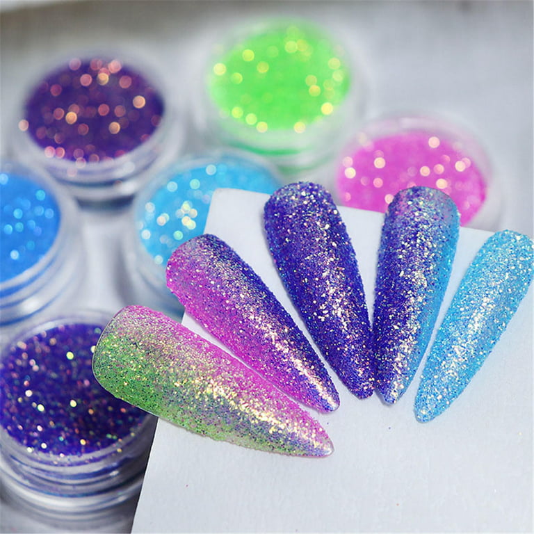 Pigment Nail Powder Colorful Dust