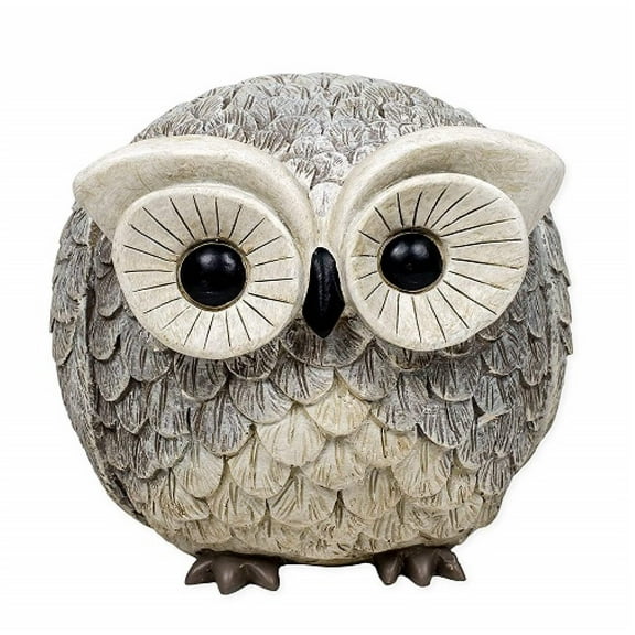 Roman Inc Pudgy Pals Owl Bird Outdoor Garden Statue Figurine