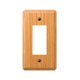 thumbnail image 2 of Plato de pared Amerelle Contemporary Wood Decorator, 1 banda, marrón, 2 of 2