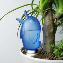 Loyerfyivos Self Watering Spikes, Automatic Drip Irrigation Device with Bird Shape, Automatic Watering Device for Creative Potted Plant, Horticultural Household Water Seepage Device (Blue)