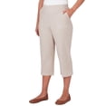 thumbnail image 3 of Alfred Dunner Womens  Chambray Pull-On Capri, 3 of 6