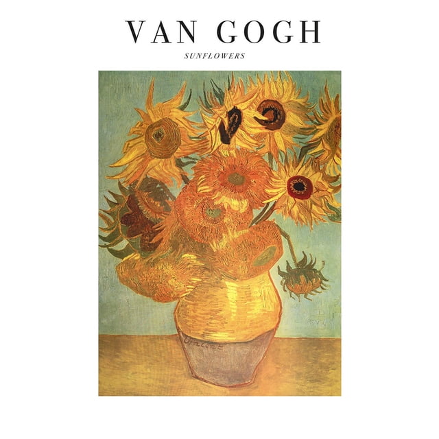 Vincent Van Gogh Sunflower Print