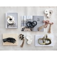 thumbnail image 3 of Bloomingville Decorative 2-Tone Marble "&" Figurine, White and Beige, 3 of 5