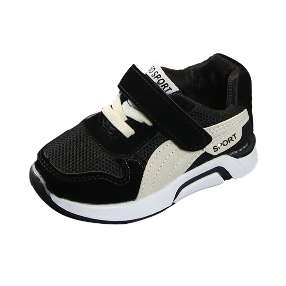 Manfiter Boy's Girl's Lightweight Breathable Sneakers Strap Athletic Casual Shoes - image 1 of 4