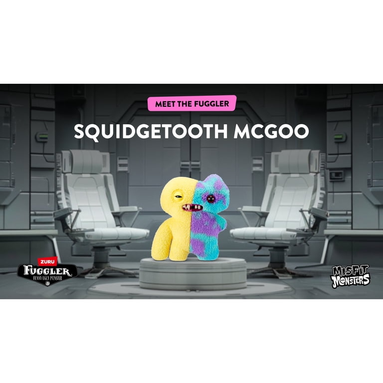 Fuggler Misfit Monsters 9 inch (Squidgetooth McGoo - Yellow