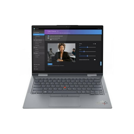 Lenovo - ThinkPad X1 Yoga Gen 8 2-in-1 14" Touch-Screen Laptop - Intel Core i5 with 16GB Memory - 256GB SSD - Gray