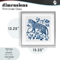 thumbnail image 4 of Stupell Industries Traditional Traditional Ornate Floral Leopard Gray Framed Print Under Glass, 13 x 13, by Lettered and Lined, 4 of 8