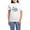 With Blue Strpe Pant, variant on CafePress - Gamers Pajamas - Women's Short Sleeve Print T-Shirt and Pants Light Cotton Pajama Set