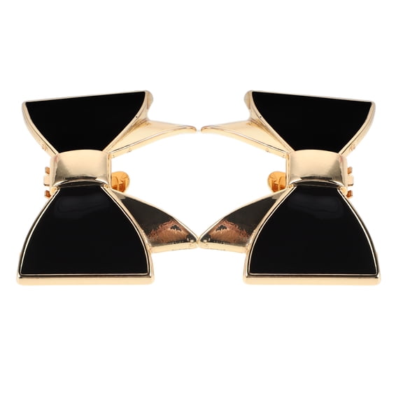 Amosfun Elegant Bridal Shoe Buckles Clips Removable Metal Decorative 2Pcs For Women