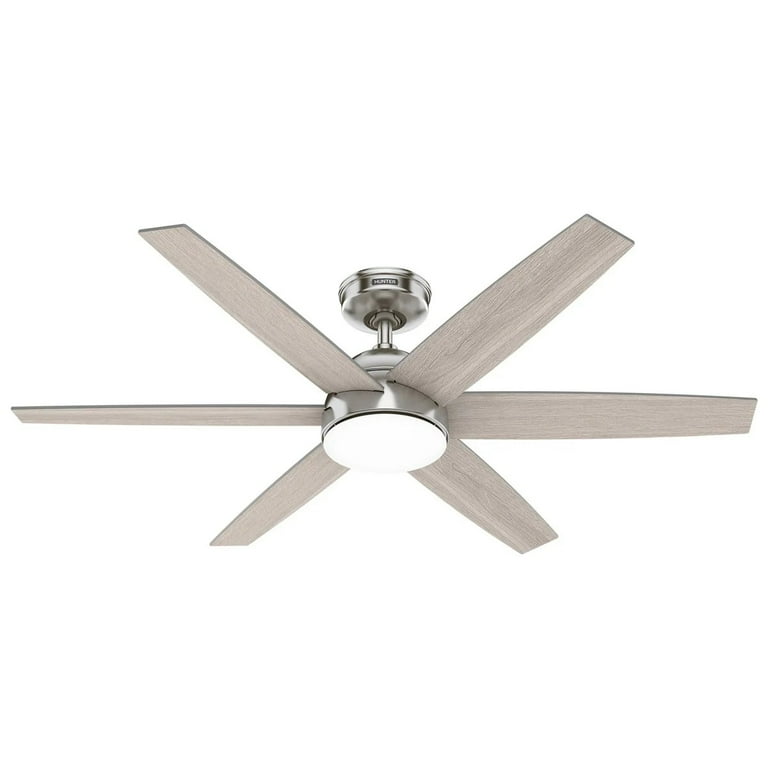 Hunter Anza 52” LED Ceiling Fan, Brushed Nickel - Walmart.com