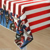 Captain America Plastic Table Cover (1ct)