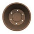 thumbnail image 4 of Bloem Terra Pot Round Planter: 16" - Chocolate Brown, (Saucer Not Included) Durable Resin Pot, for Indoor and Outdoor Use, 8 Gallon Capacity, 4 of 6