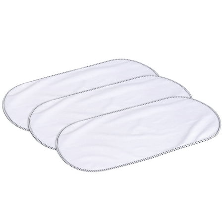 Munchkin Waterproof Changing Pad Liners, PVC-Free Backing, Fits Standard Baby Changing Pads and Machine Washable, 3 Pack