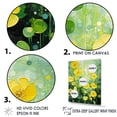thumbnail image 3 of Designart "Sunny Buttercup Delight" Buttercups Floater Framed Wall Art Prints, 3 of 5