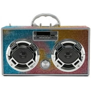 Swirl Bling Bluetooth Boombox (BB-SWIRL BLING)