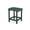 Green, variant on 18" Square Outdoor Side Table, Heavy-Duty Weather-Resistant All-Weather Patio End Table for Garden, Deck, Beach & Balcony (Sustainable Durable HDPE Material, Maintenance-Free)