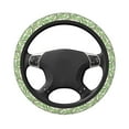 thumbnail image 3 of Kll Car Steering Wheel Cover, Universal 15 Inch, Soft Elastic And Comfortable,Car Accessories Decorations-Cute Crocodile, 3 of 8