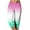 Hot Pink, variant on Wenyuyu Womens Capri Sweatpants Lounge High Waisted Cropped Trousers Trendy Gradient Gym Sports Beach Pants with Pockets