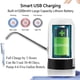 thumbnail image 5 of Bomba de botella de agua, bomba de agua potable automática de carga USB, dispensador de agua eléctrico portátil, botella de agua, 5 of 7