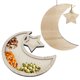 thumbnail image 3 of Bandeja de madera Ramadán Platos Eid Decoraciones Ramadán Vajilla para servir (1 pieza, verde), 3 of 3