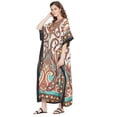 thumbnail image 3 of Caftans Longs pour Femmes, Robe Caftan Grande Taille, Robe de Soirée, Fête, Été, Plage, Robe d'Été, Manches Kimono, Robes Décontractées, 3 of 6