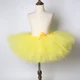 thumbnail image 4 of Falda tutú amarilla para niñas, falda de tul esponjosa para niñas pequeñas, falda de ballet para danza, faldas para niñas, tutús para fiestas de cumpleaños, 4 of 5