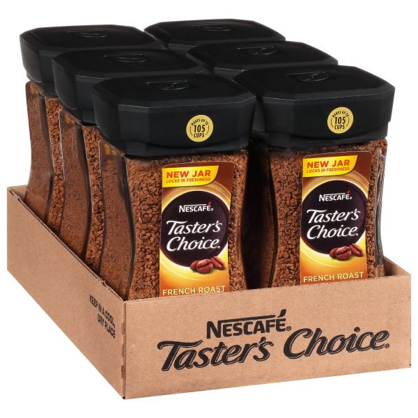 Nescafe Taster's Choice Decaf House Blend Instant Coffee, 0.52 oz, 12