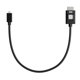 thumbnail image 1 of Cable Atomos 4K60 HDR con bloqueo HDMI completo a micro-HDMI de 30 cm, negro, 1 of 2