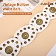 thumbnail image 5 of Women's Western Wide Belt Cowgirl Boho Disc Belt for Dresses Jeans, 5 of 6
