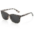 thumbnail image 3 of MARE AZZURO Bifocal Reading Sunglasses Women Trendy Square Outdoor Readers 0.0 1.0 1.5 2.0 2.5 3.0 3.5 4.0 (Leopard, 2.00), 3 of 8
