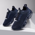 thumbnail image 4 of Men's Breathable Mesh Air Cushion Running Shoes, Lightweight Lace-Up Athletic Sneakers, Shock Absorbing Comfortable Footwear for Gym, Walking, and Daily Activities, 4 of 10