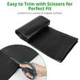 thumbnail image 5 of Garvee Pond Liners,10x13ft LLDPE UV Resistant Preformed Pond Liner,Easy Cutting,Pond Liner for Outdoor Ponds,Waterfall,Fish,Koi Pondsand Water Garden (Black), 5 of 8