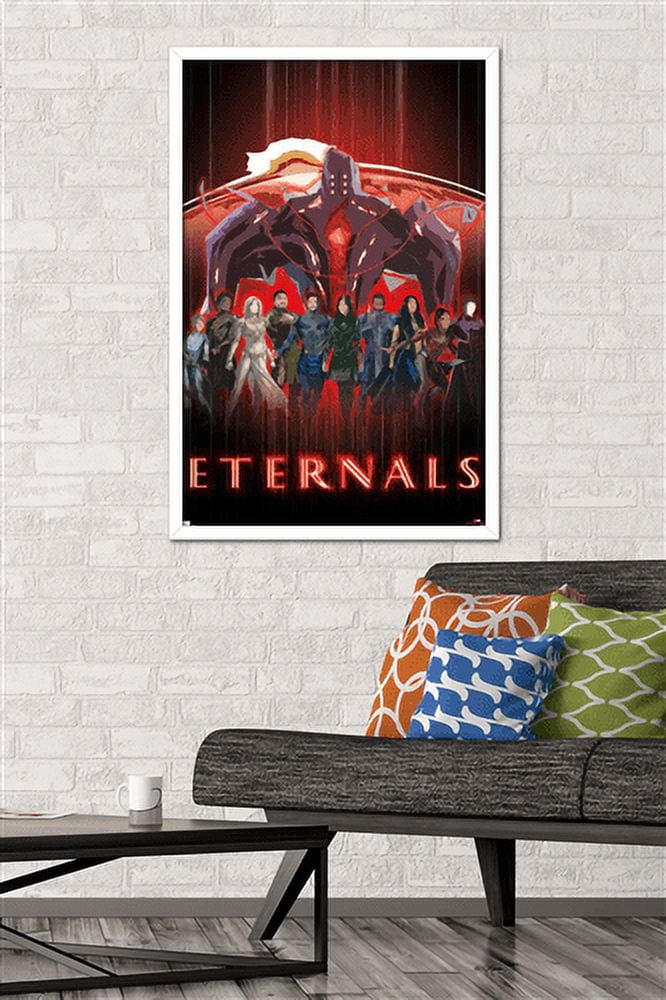 Marvel Eternals - Shadow Wall Poster, 22.375" x 34", Framed