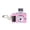 Pink, variant on Euahivb Mini Camera LED Sound Keychain, Vintage Camera Shaped Light Up Pendant with Bead Chain, Playable Sound Effect Decor Charm as Tiny Holiday Present