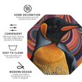 thumbnail image 3 of Kdxio Abstract Pattern Penguin Funny Coasters,4 Pcs Leather Coasters,Housewarming Gifts,Protect Furniture from Water Marks Scratch and Damage, 3 of 6