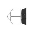 thumbnail image 2 of Rvinyl Window Tint Kit Compatible with Toyota Pick Up 1983-1985 - Rear Windshield Precut Kit - 20%, 2 of 8