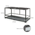 thumbnail image 6 of REPTI ZOO 120 gallon Black Knock Down Reptile Glass Terrarium, 6 of 6