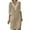 Brown, variant on Baqcunre Womens Dresses Women'S Fashion Solid Color V Neck Lace Stitching Half Sleeve Dress Women'S Casual Dresses Midi Dress Brown Dress L