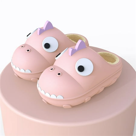 

Slippers Women Slippers Autumn And Winter Indoor And Outdoor Fashion Comfortable Cartoon Cute Dinosaur Warm