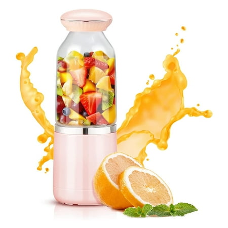 

Mixer Smoothie Maker Mini Mixer To Go Shake Mixer Personal Blender Electric Blender Plastic 500 Ml Pink
