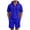 Blue, variant on hotojiny Men's Tracksuit 2 Piece Outfit Breathable Quarter Zip Pullover Athletic Sweatsuit Short Sleeve Hoodie Shorts Set(White,X-Large)